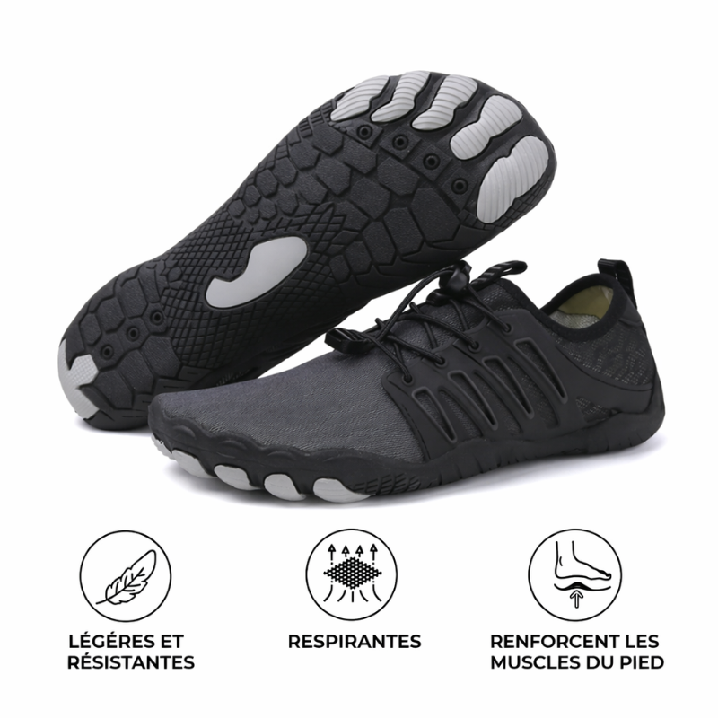 Hikaro - Chaussures de sport barefoot confort (Unisexe)
