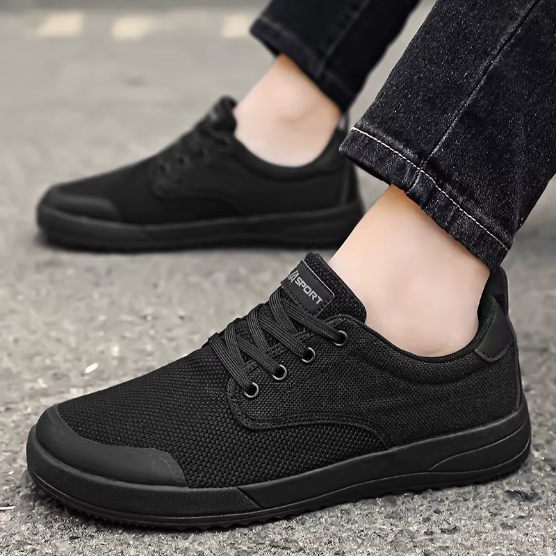 Crestéo – Baskets barefoot de Marche Antidérapantes Avant-pied large (Unisexe)