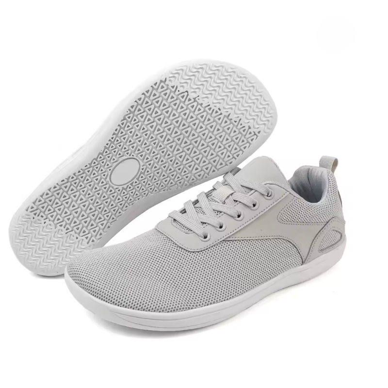 Elvaroux – Baskets barefoot de Marche Antidérapantes Avant-pied large (Unisexe)
