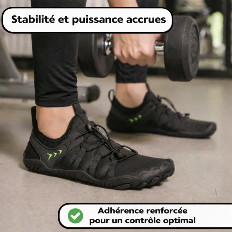 Naturia Adventure – Chaussures barefoot Antidérapantes (Unisexe)