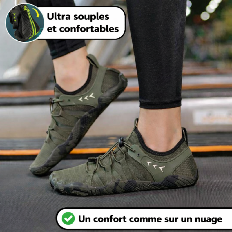 Naturia Adventure – Chaussures barefoot Antidérapantes (Unisexe)
