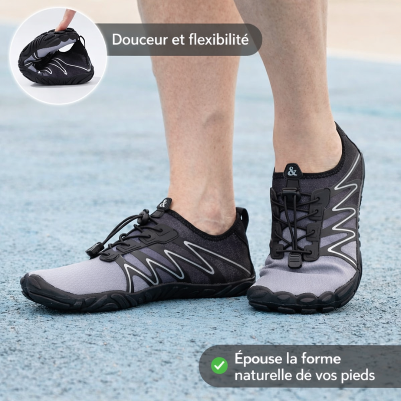 Cavento Pro – Chaussures barefoot Antidérapantes (Unisexe)