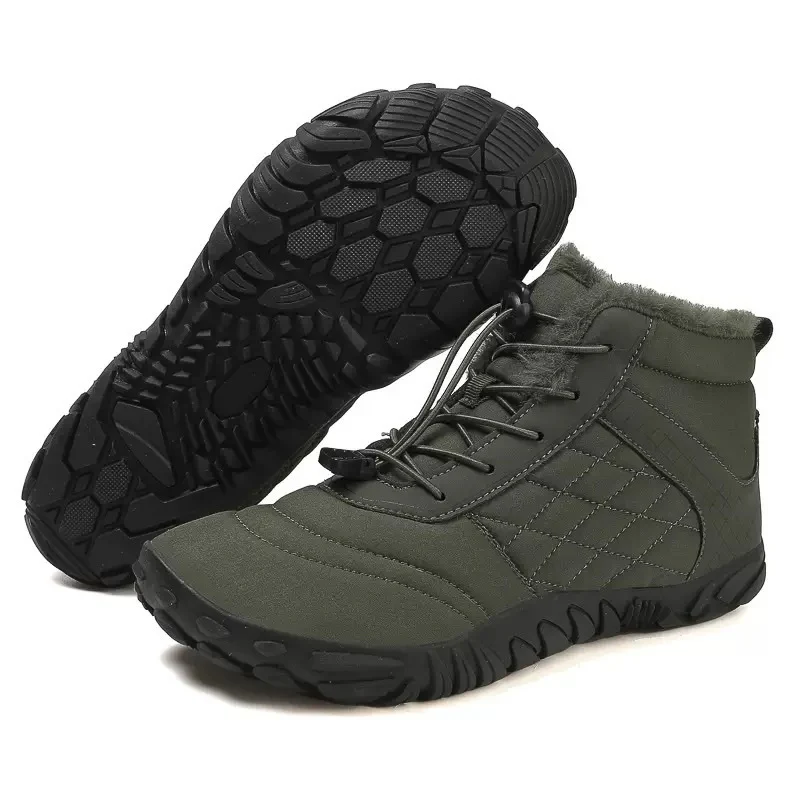 Nilor - Chaussures barefoot d’hiver imperméables et antidérapantes (Unisexe)