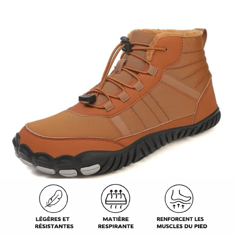 Pareno - Chaussures barefoot d’hiver imperméables et antidérapantes (Unisexe)