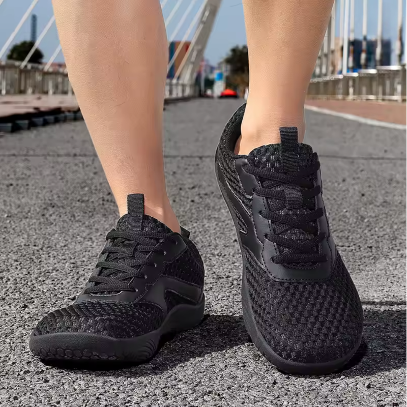 Cortlon – Baskets barefoot de Marche Antidérapantes Avant-pied large (Unisexe)