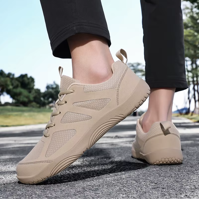 Tarlevo – Baskets barefoot de Marche Antidérapantes Avant-pied large (Unisexe)