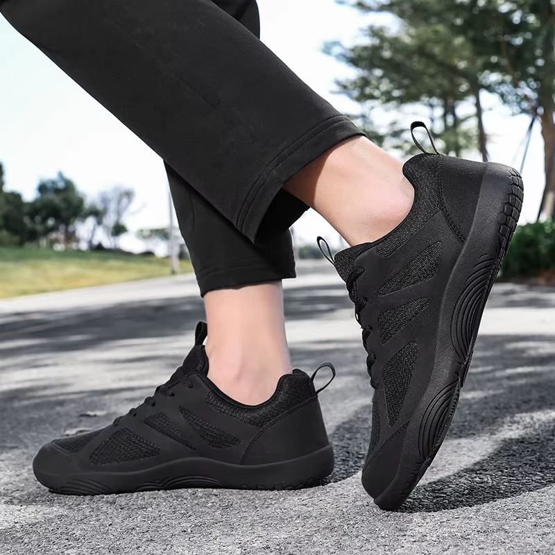 Tarlevo – Baskets barefoot de Marche Antidérapantes Avant-pied large (Unisexe)