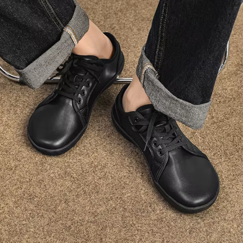 Telox – Baskets barefoot de Marche Casual Avant-pied large