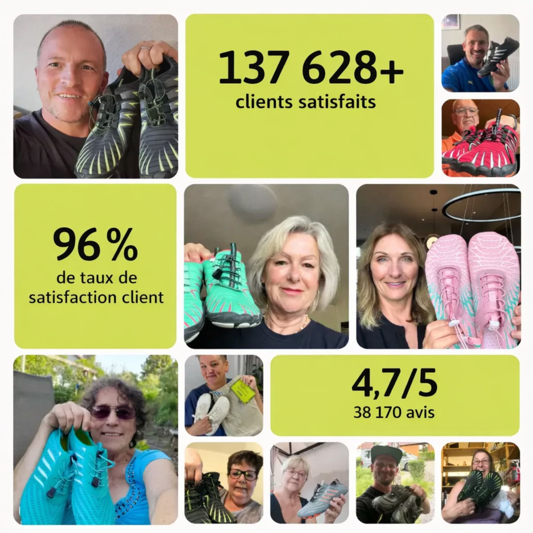 Virex – Chaussures barefoot Antidérapantes (Unisexe)
