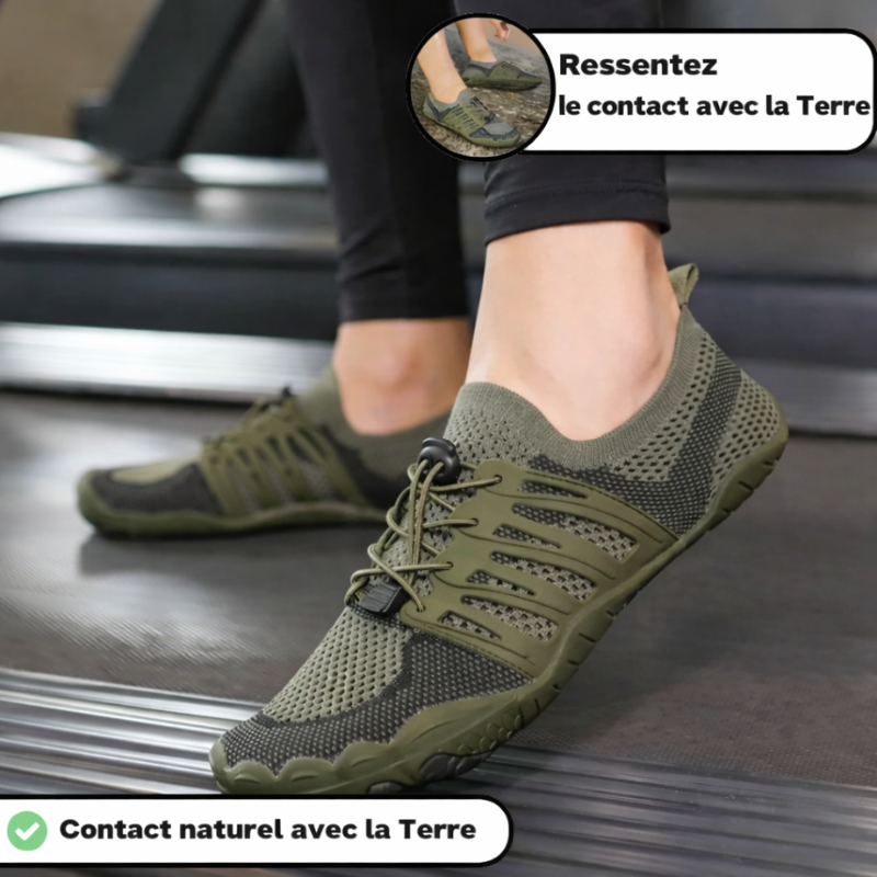 Rélia – Chaussures barefoot Outdoor Antidérapantes  (Unisex)