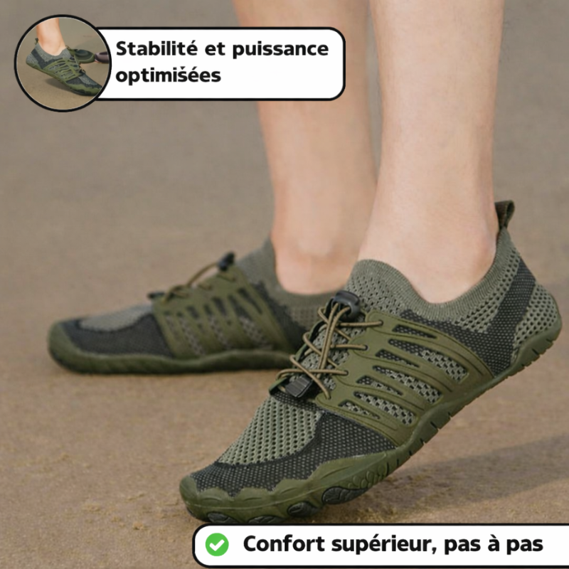 Rélia – Chaussures barefoot Outdoor Antidérapantes  (Unisex)