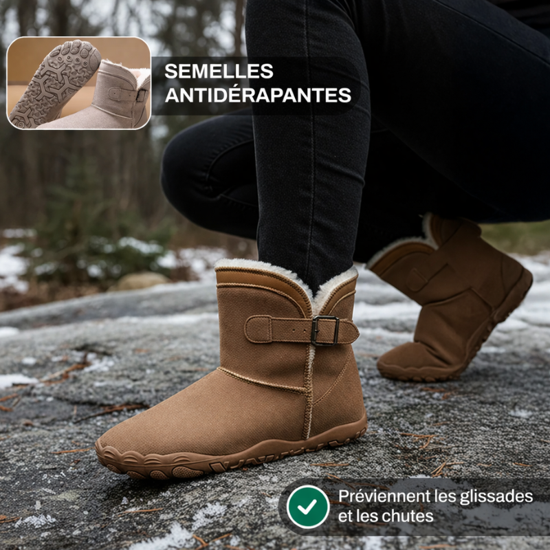 Fioren - Chaussures barefoot d’hiver imperméables et antidérapantes (Unisexe)