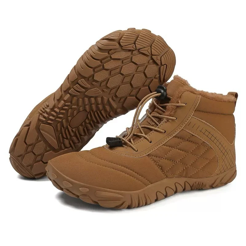 Nilor - Chaussures barefoot d’hiver imperméables et antidérapantes (Unisexe)