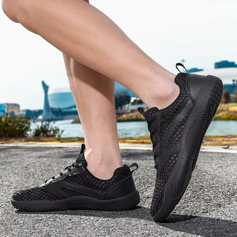 Cortlon – Baskets barefoot de Marche Antidérapantes Avant-pied large (Unisexe)