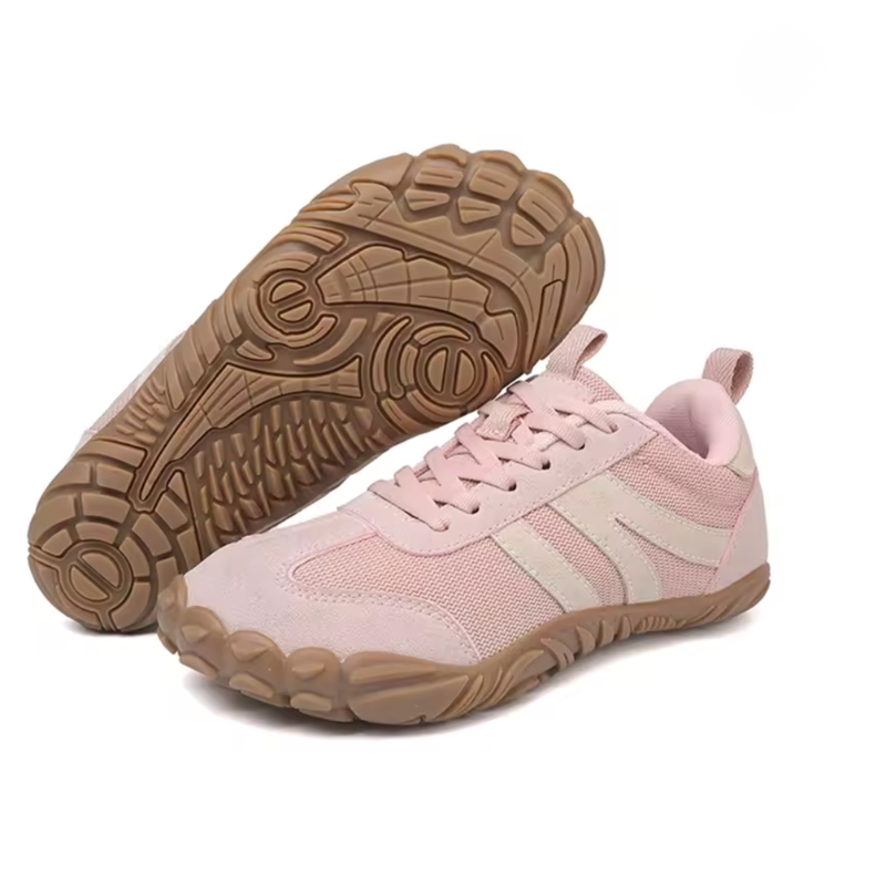 Damérno – Baskets barefoot de Marche Antidérapantes Avant-pied large (Unisexe)