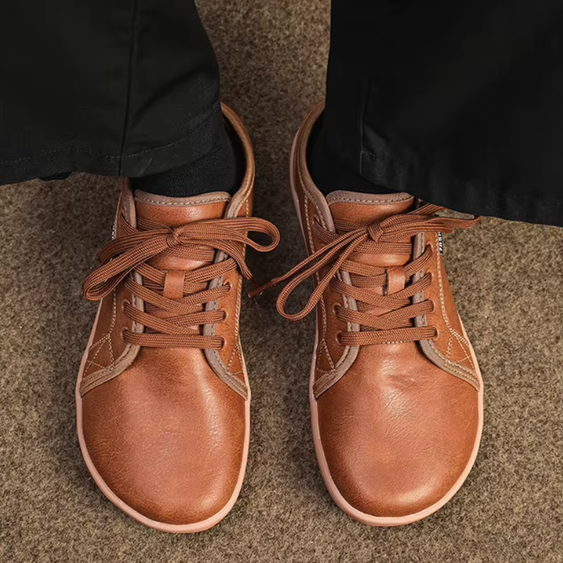 Telox – Baskets barefoot de Marche Casual Avant-pied large