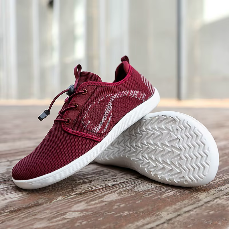 Avéna – Baskets barefoot de Marche Antidérapantes Avant-pied large (Unisexe)