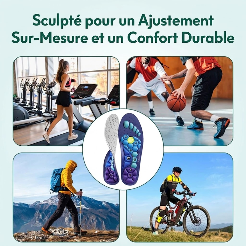 Semelles Magnétiques Haute Performance - Confort Optimal
