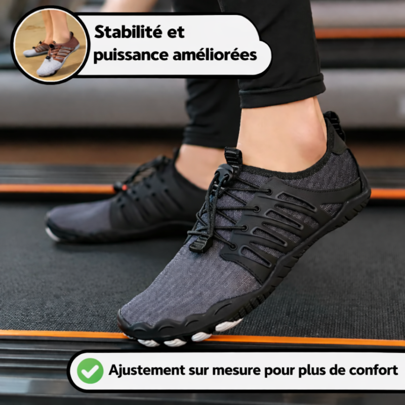 Hikaro - Chaussures de sport barefoot confort (Unisexe)