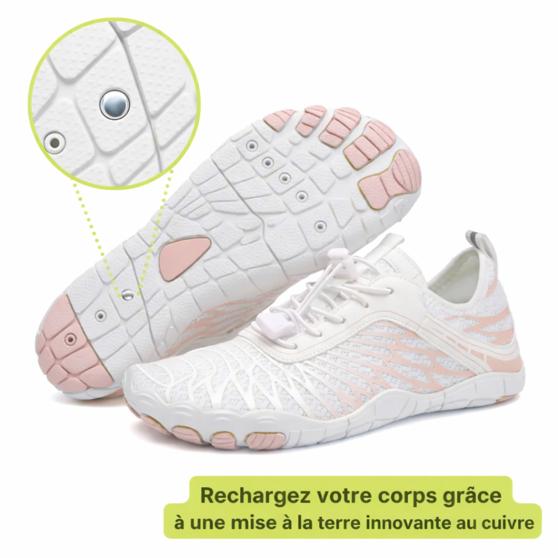 Zenox Pro – Chaussures barefoot Antidérapantes (Unisexe) (BOGO)