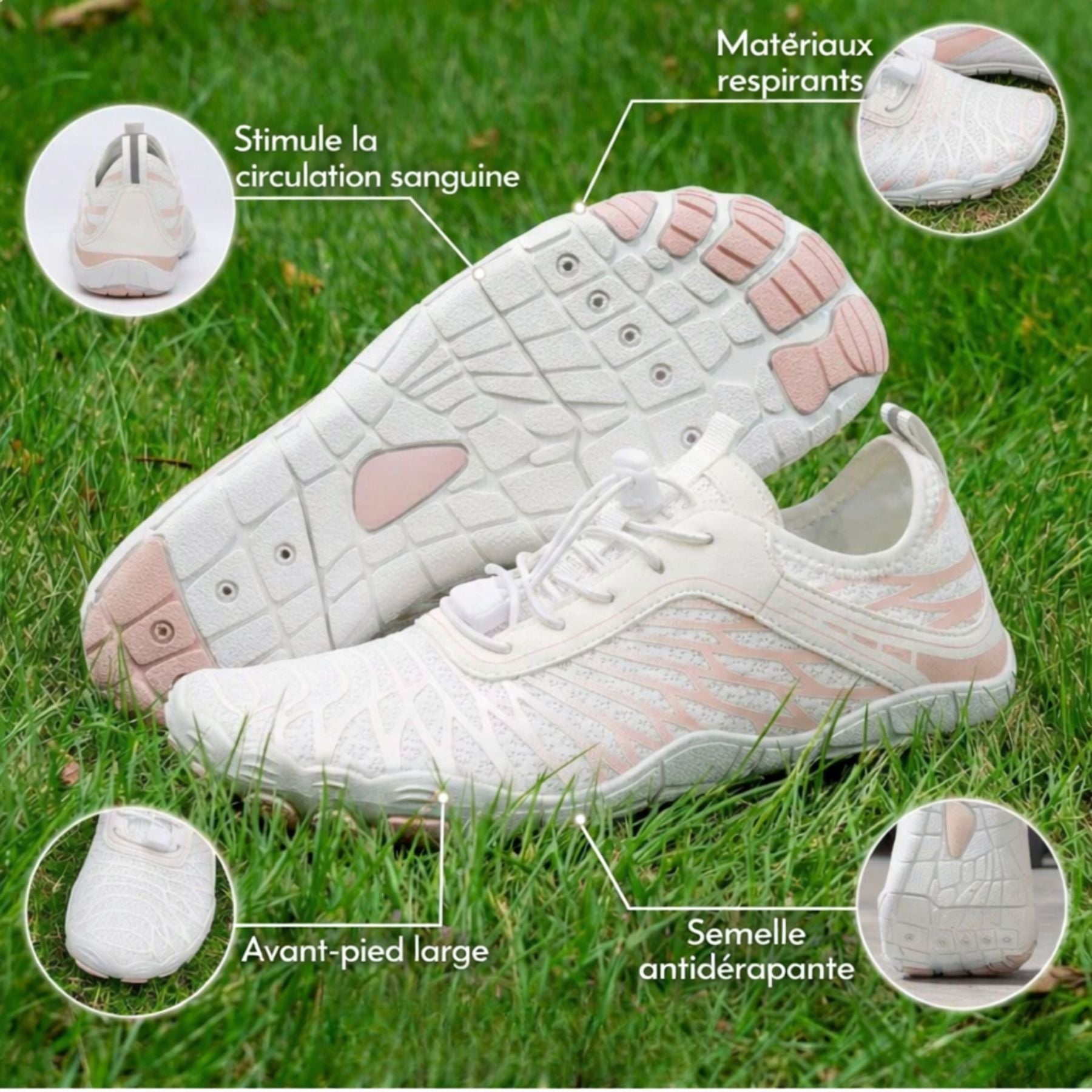 Zenox Pro — La Chaussure Barefoot  Légère et Confortable au Quotidien(Unisexe)